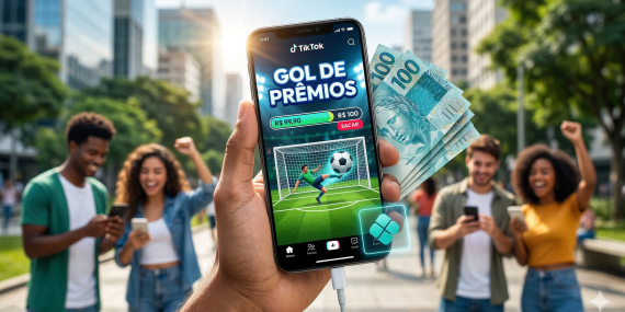 O Segredo do Gol de Prêmios: Como Realmente Sacar os R$ 100 no TikTok em 2026