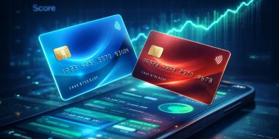Crédito negado? Descubra os 2 cartões que estão aprovando com facilidade em 2026.